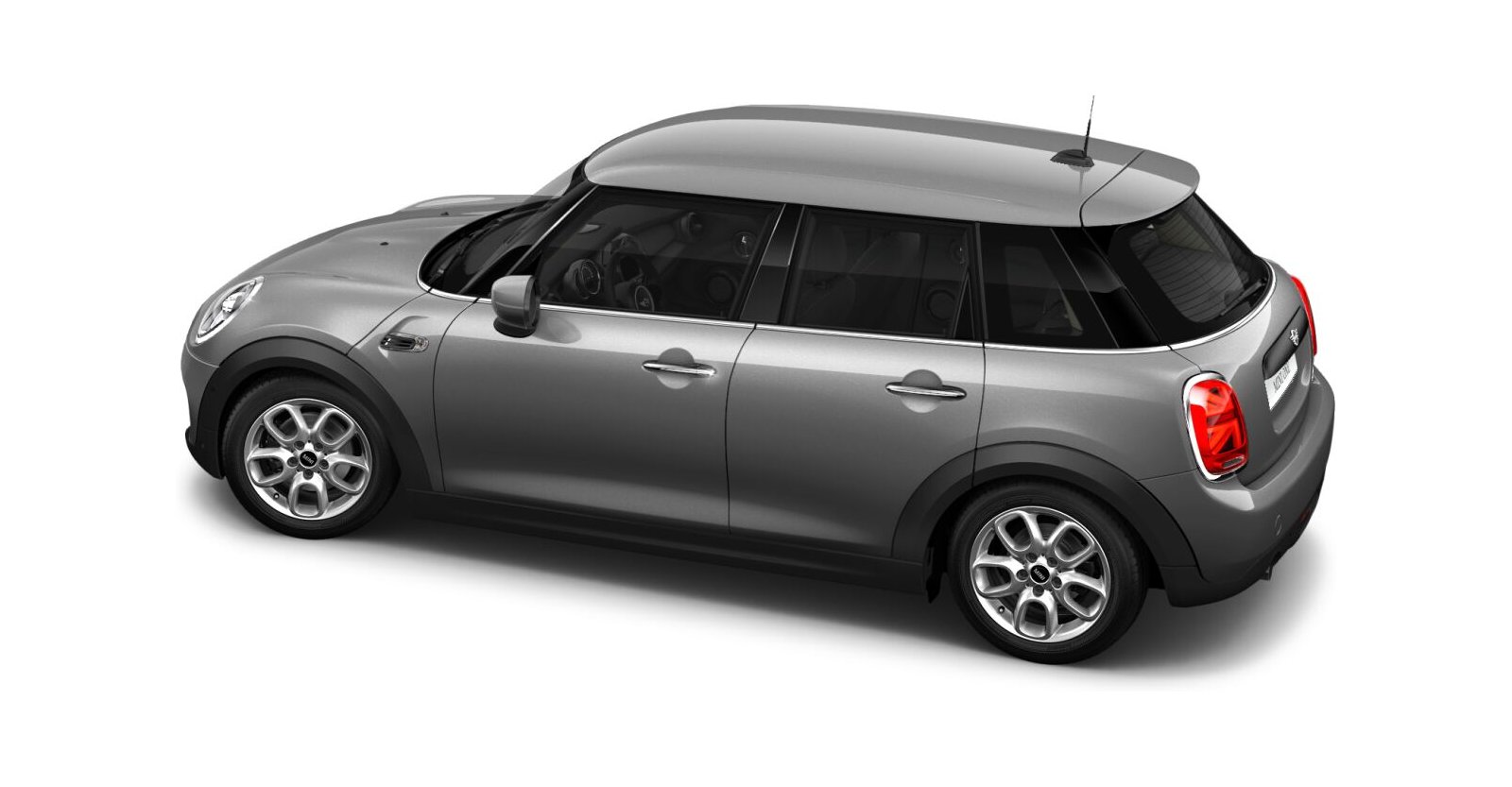 MINI MINI 5-Türer in Grau von hinten