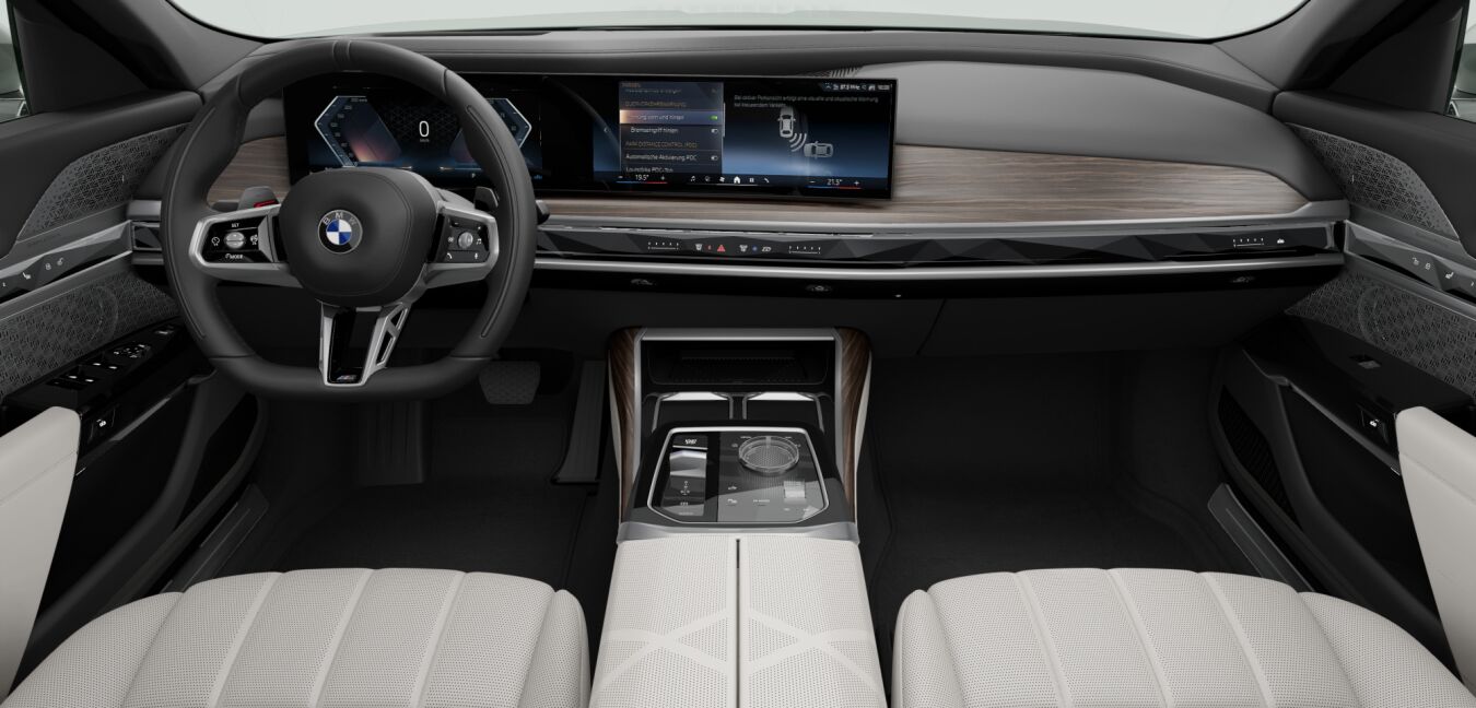 BMW BMW 7er im Innenraum von vorne