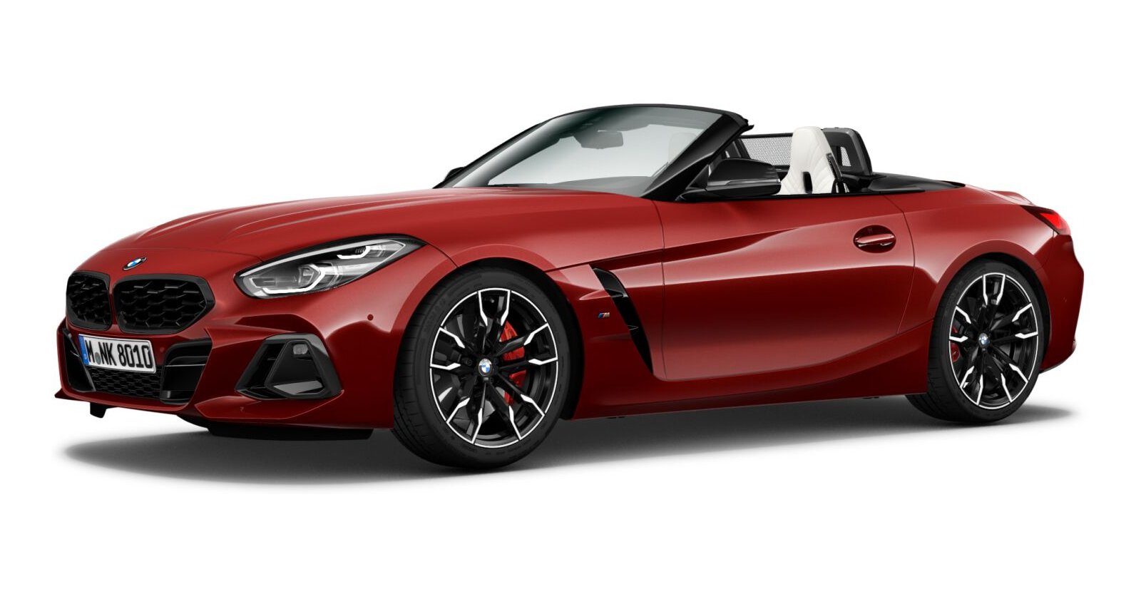 BMW BMW Z in Rot von vorne