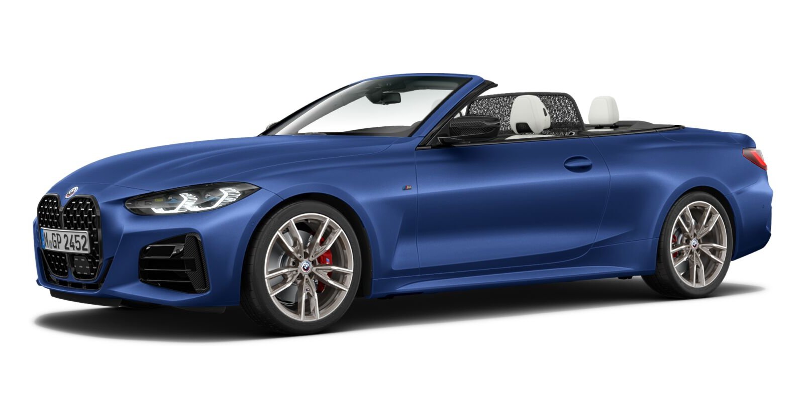 BMW BMW 4er in Blau von vorne BMW BMW 4er in Blau von vorne