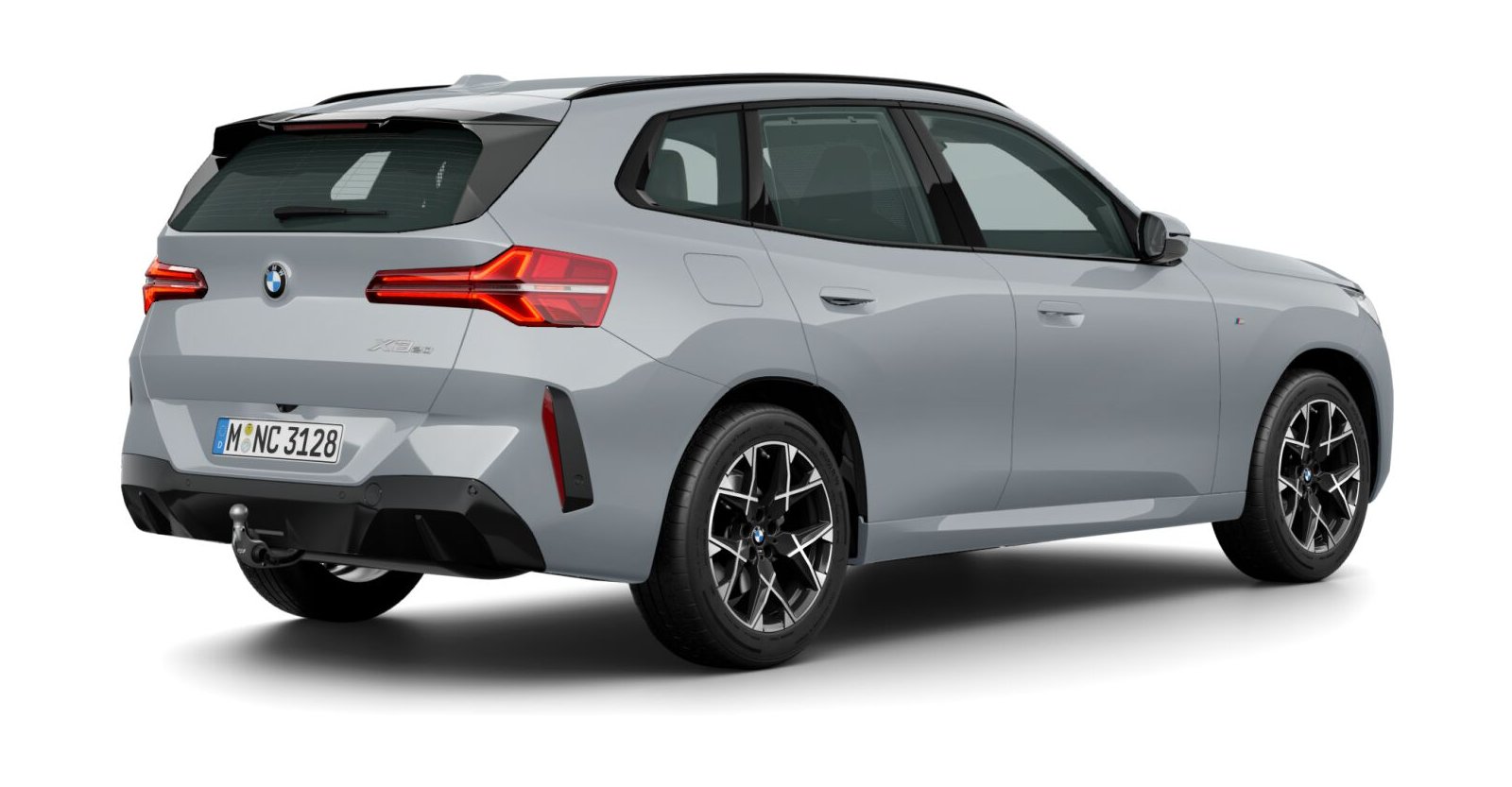BMW BMW X in Grau von hinten