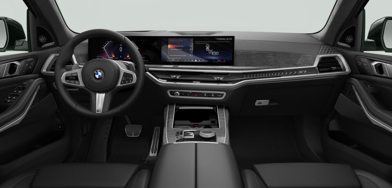 BMW BMW X im Innenraum von vorne
