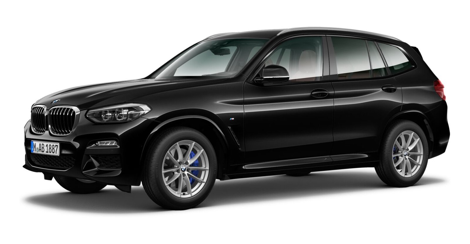 BMW BMW X in Schwarz von vorne BMW BMW X in Schwarz von vorne