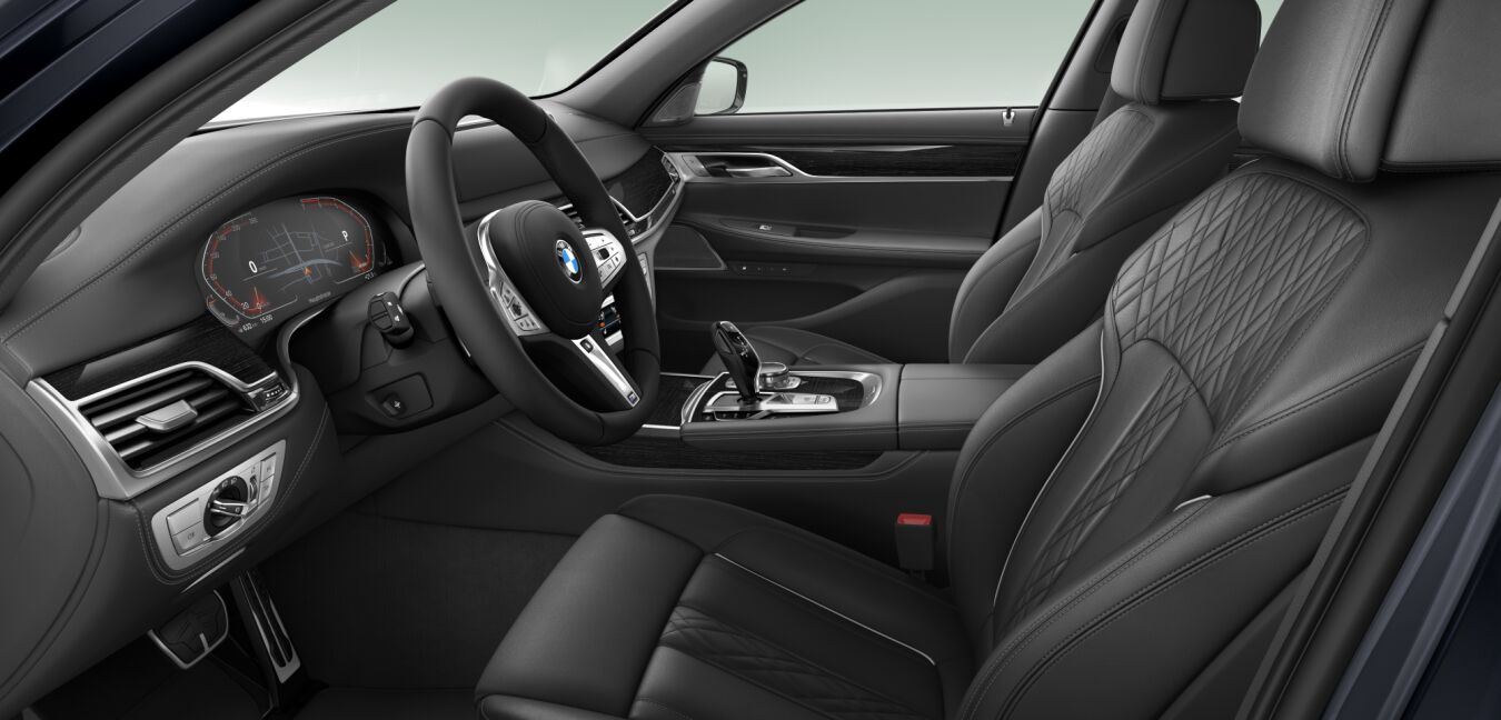 BMW BMW 7er im Innenraum seitlich BMW BMW 7er im Innenraum seitlich