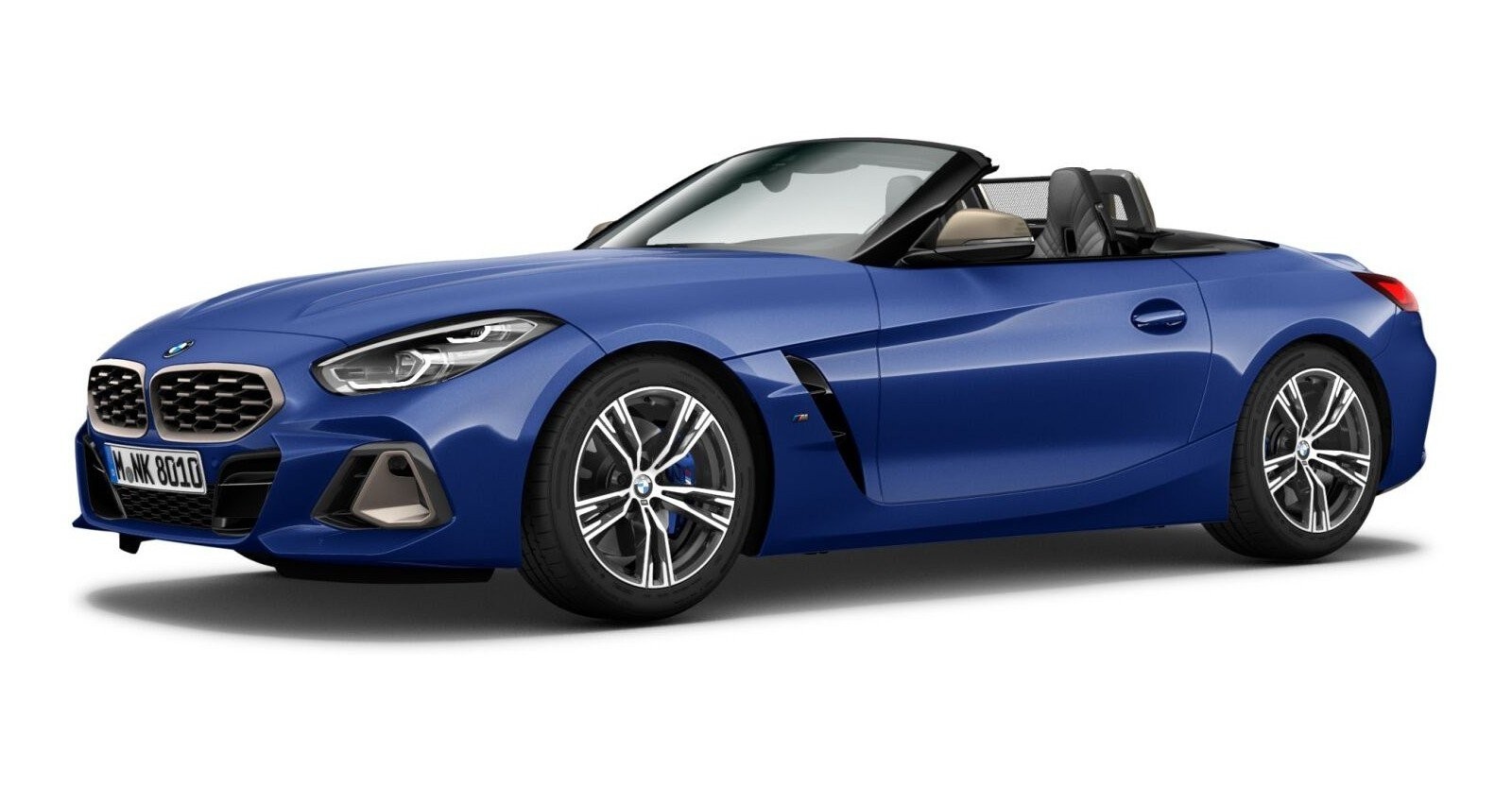BMW BMW Z in Blau von vorne BMW BMW Z in Blau von vorne