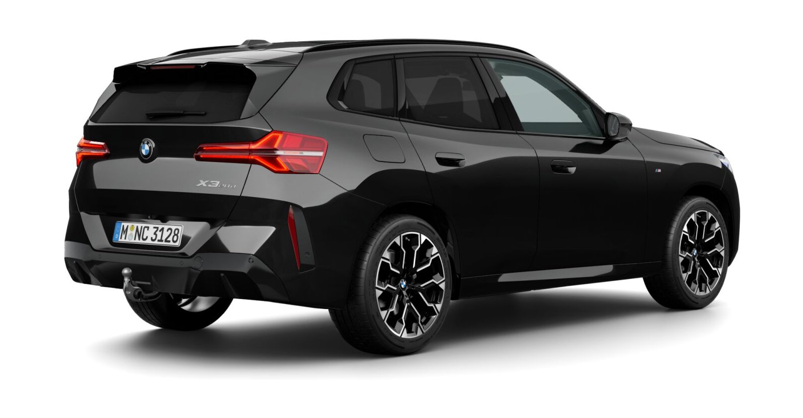 BMW BMW X in Schwarz von hinten BMW BMW X in Schwarz von hinten