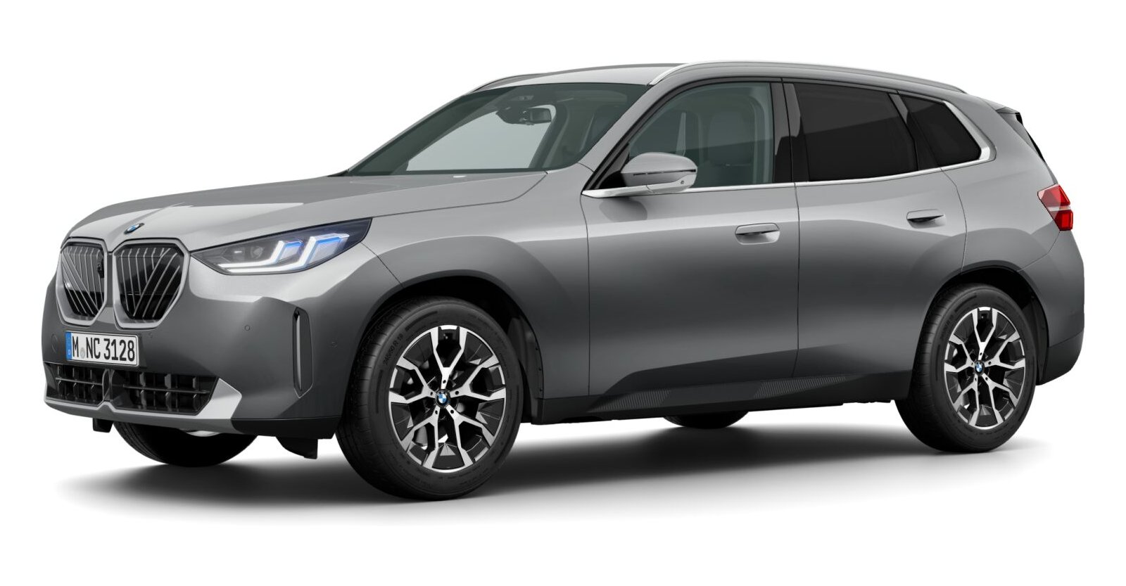 BMW BMW X in Grau von vorne