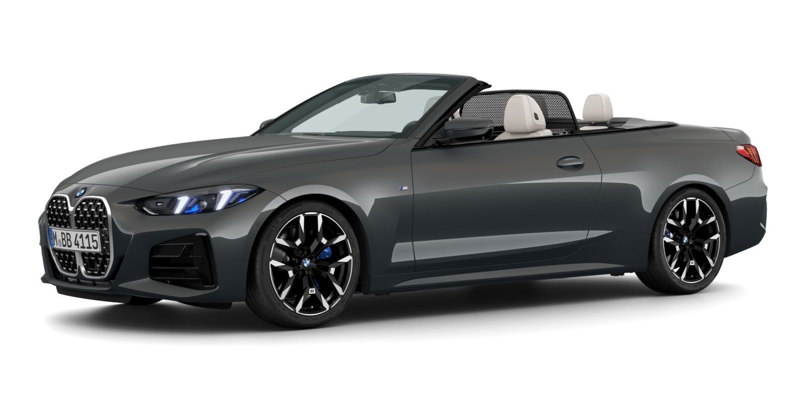 BMW BMW 4er in Grau von vorne