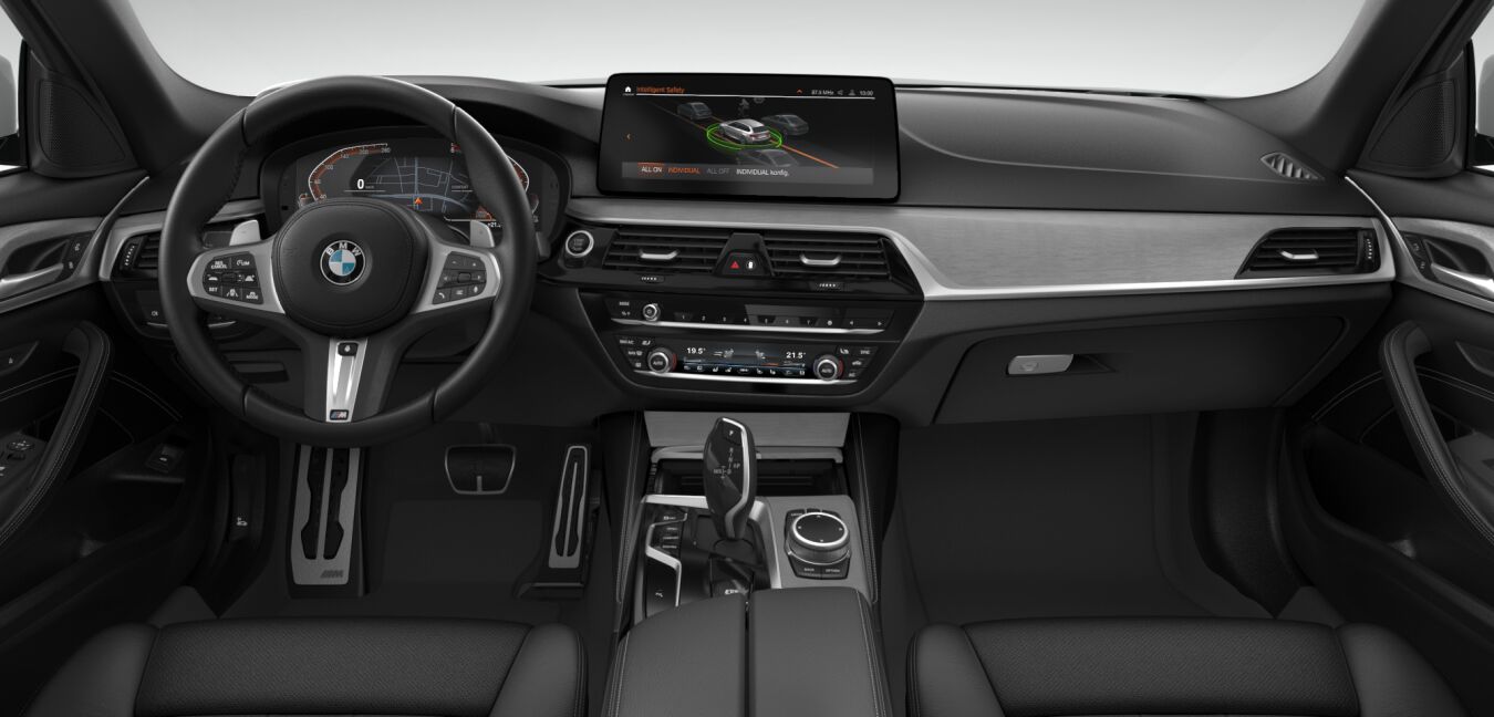 BMW BMW 5er im Innenraum von vorne BMW BMW 5er im Innenraum von vorne