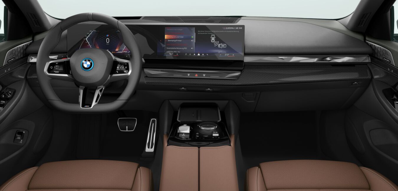 BMW BMW 5er im Innenraum von vorne BMW BMW 5er im Innenraum von vorne