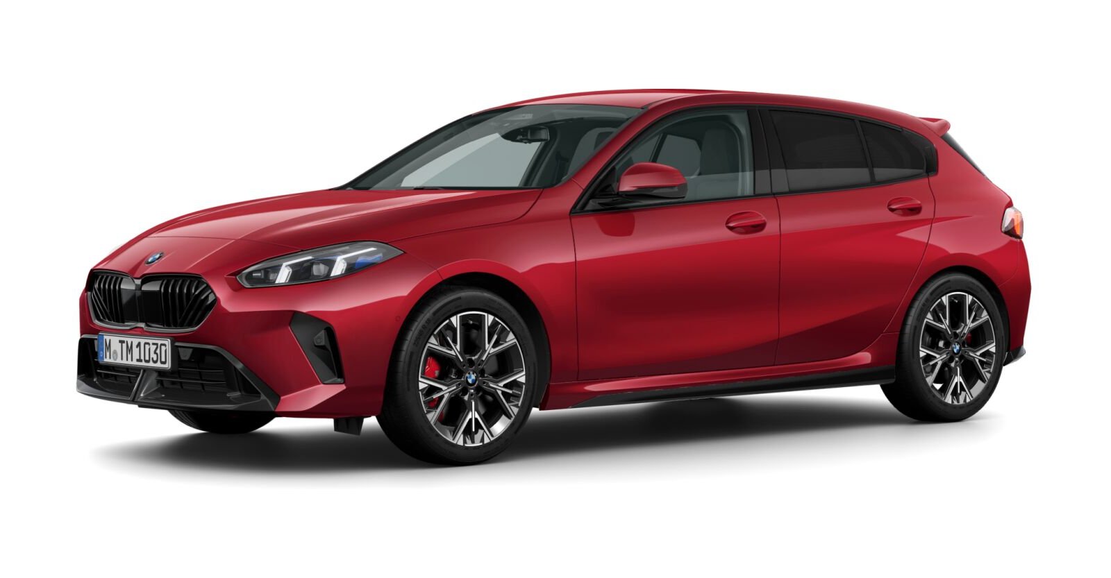 BMW BMW 1er in Rot von vorne