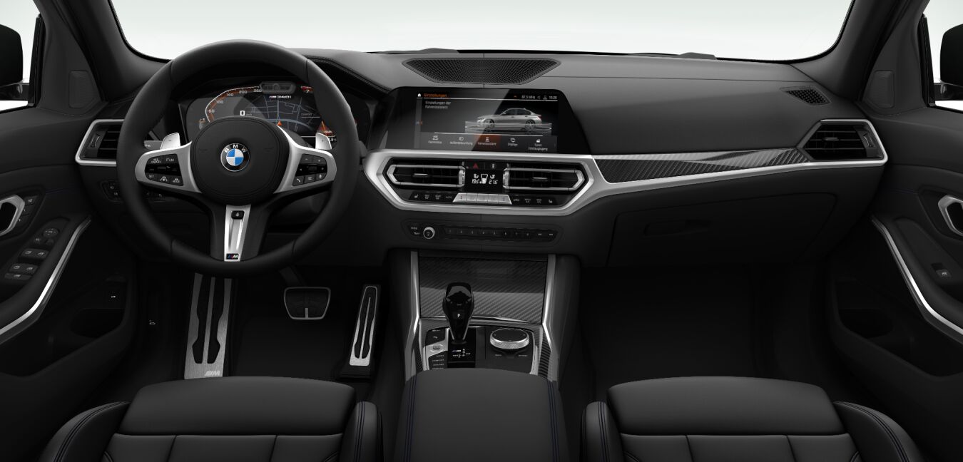 BMW BMW 3er im Innenraum von vorne BMW BMW 3er im Innenraum von vorne
