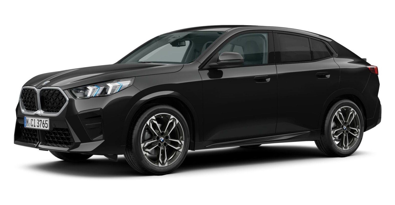 BMW BMW X in Schwarz von vorne