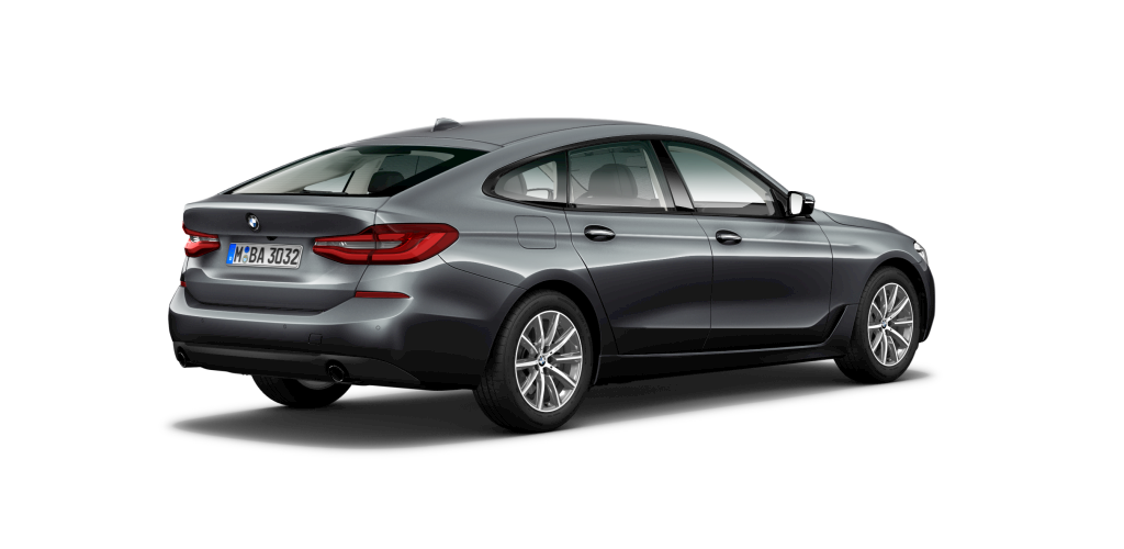 BMW BMW 6er in Grau von hinten BMW BMW 6er in Grau von hinten