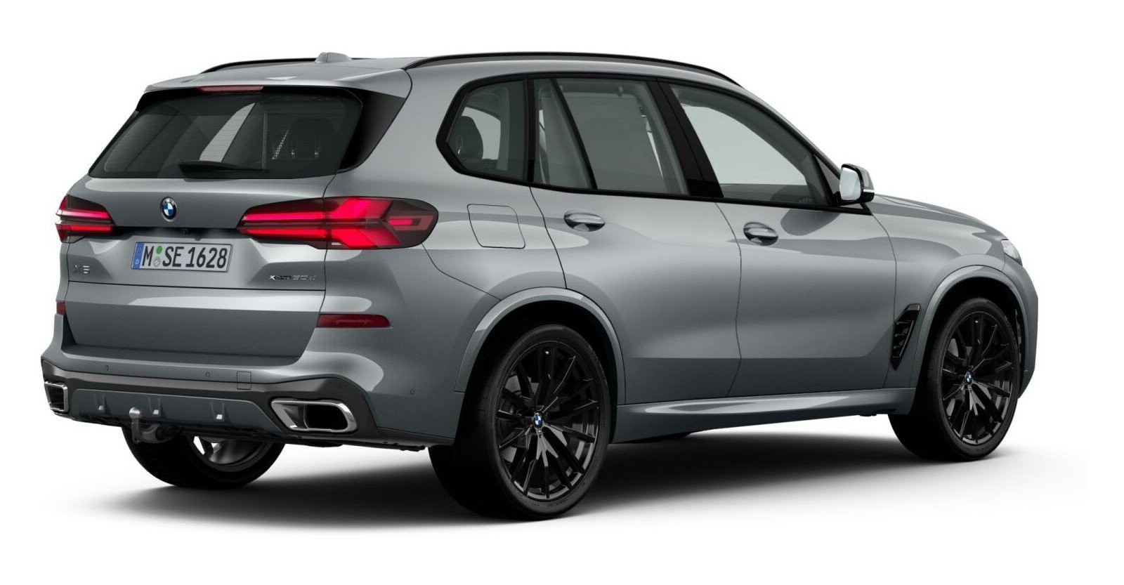 BMW BMW X in Grau von hinten BMW BMW X in Grau von hinten
