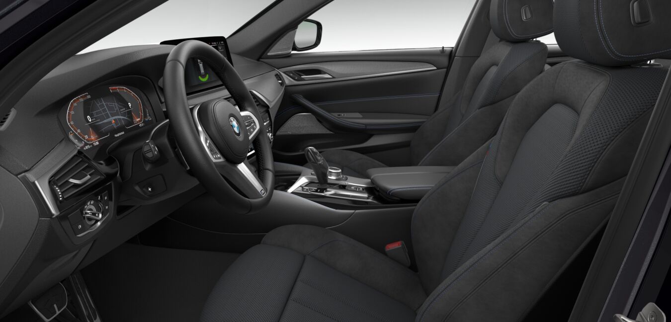 BMW BMW 5er im Innenraum seitlich