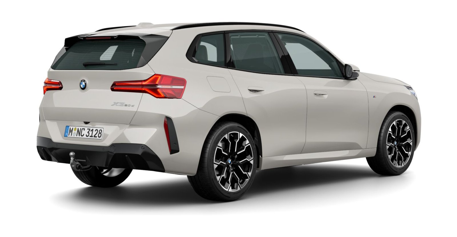 BMW BMW X in Grau von hinten BMW BMW X in Grau von hinten