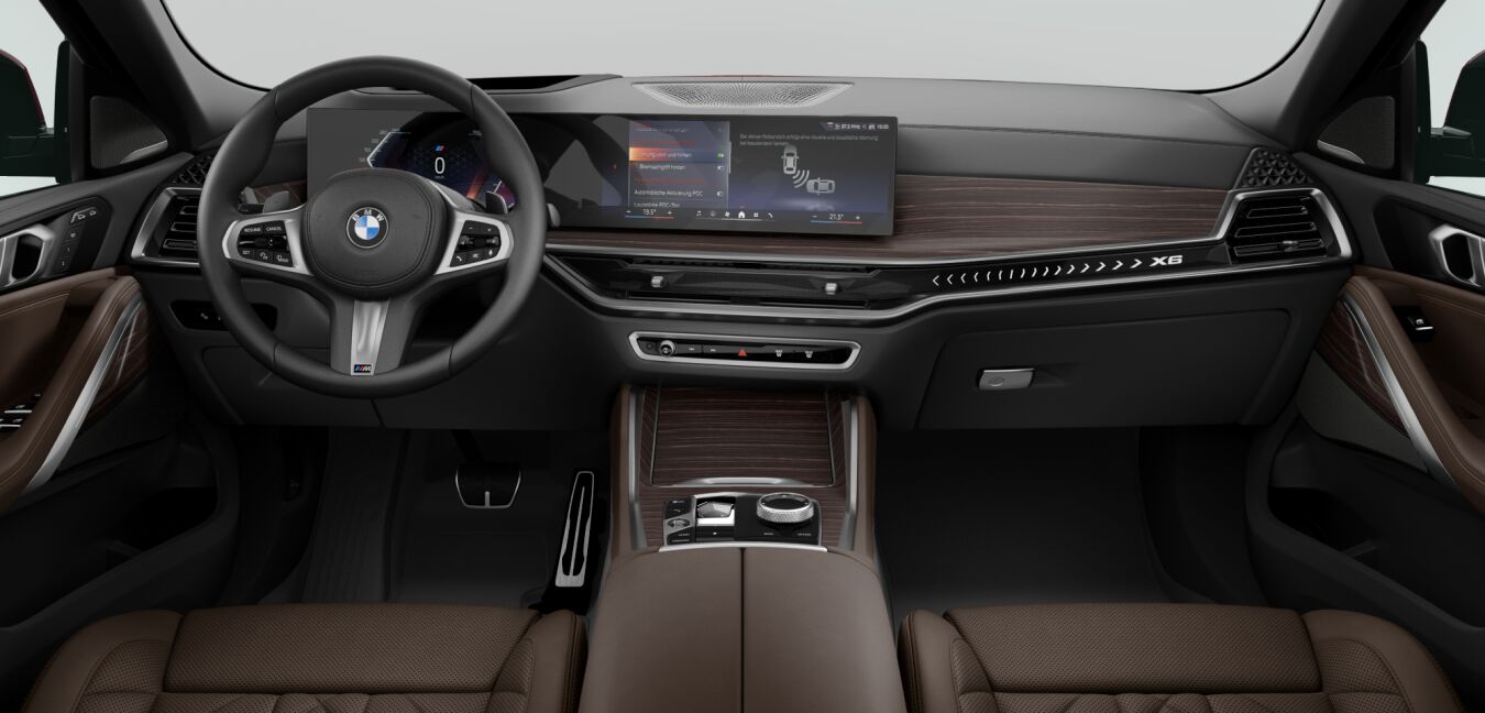 BMW BMW X im Innenraum von vorne