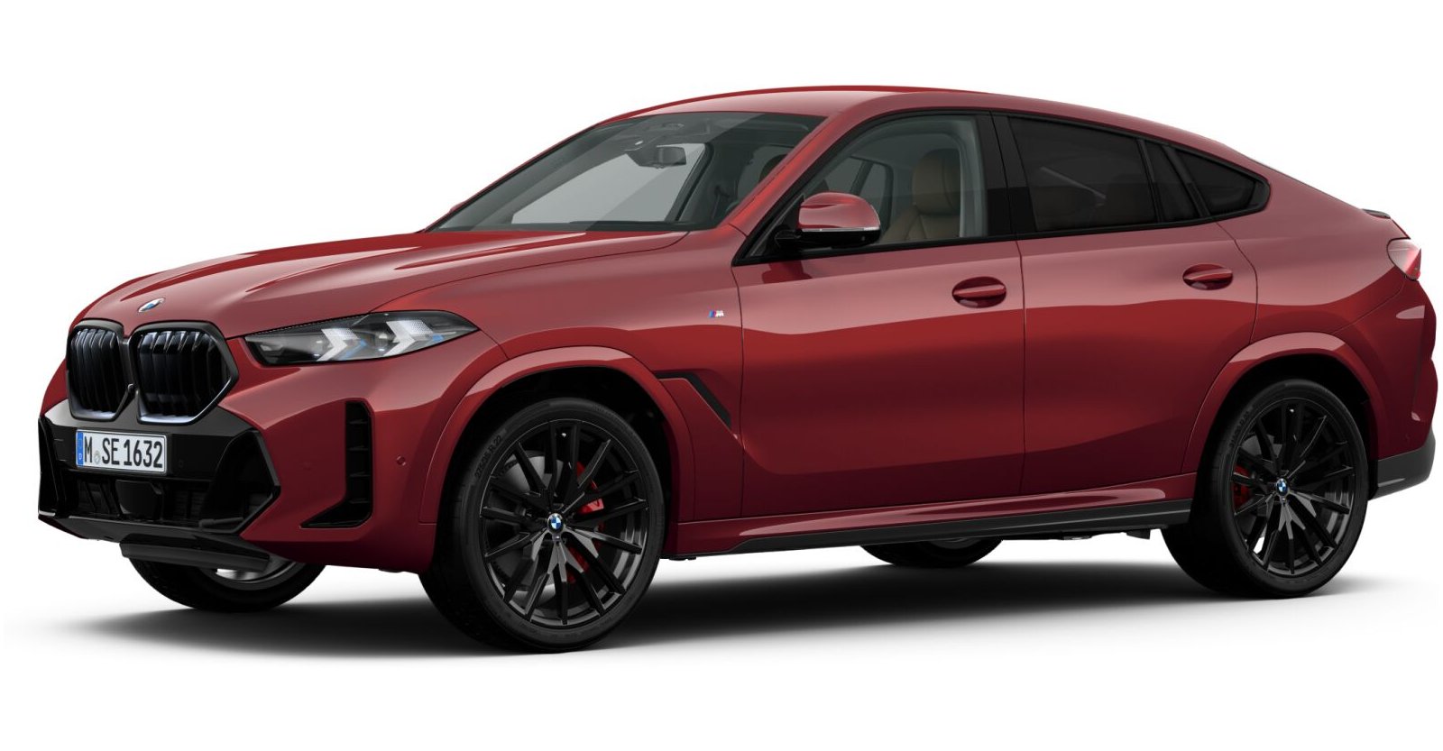 BMW BMW X in Rot von vorne