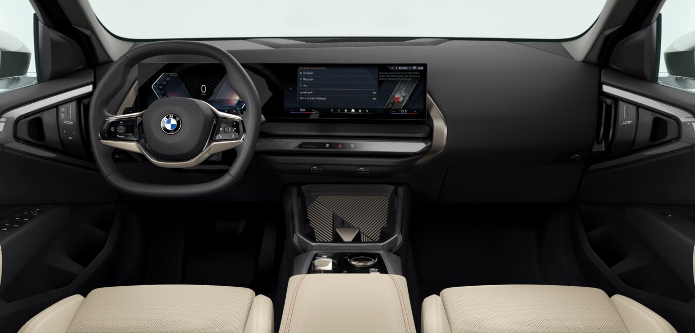BMW BMW X im Innenraum von vorne