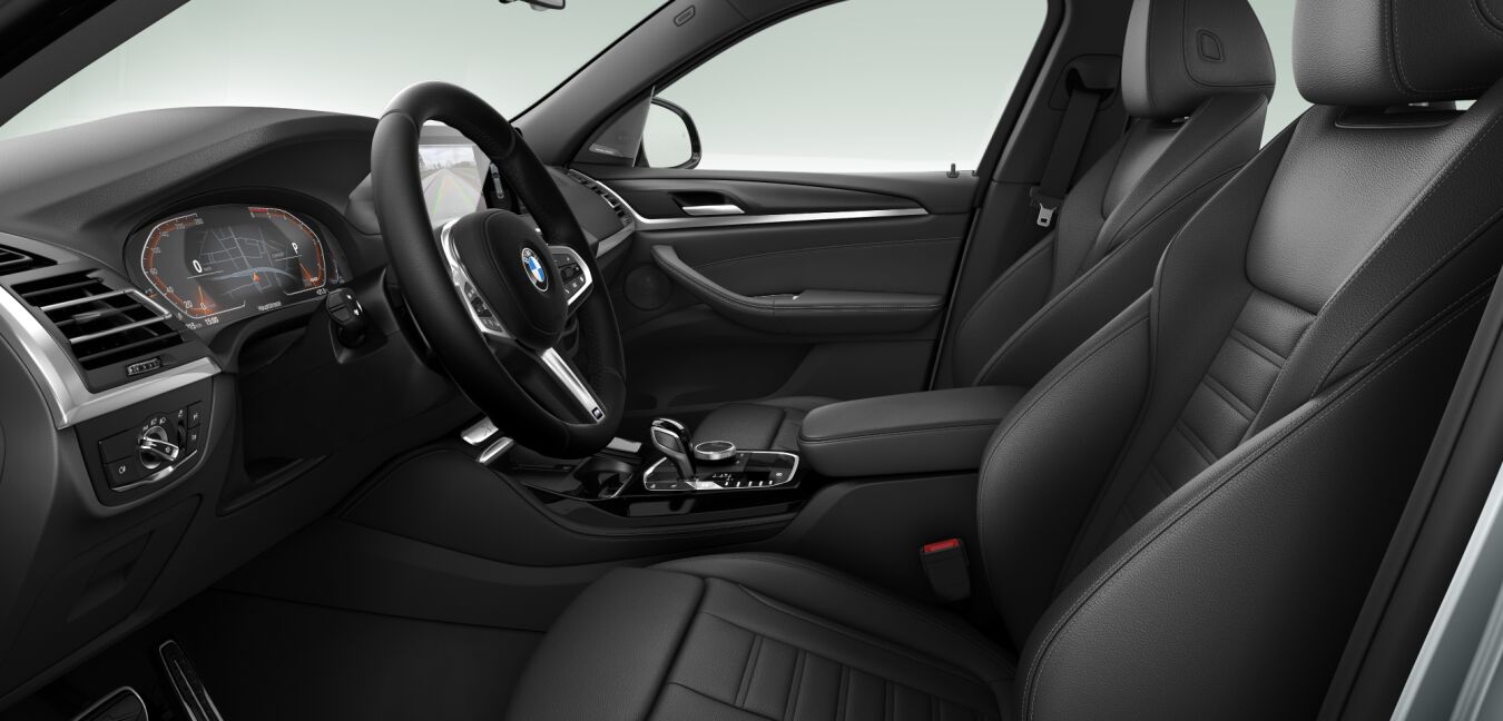 BMW BMW X im Innenraum seitlich