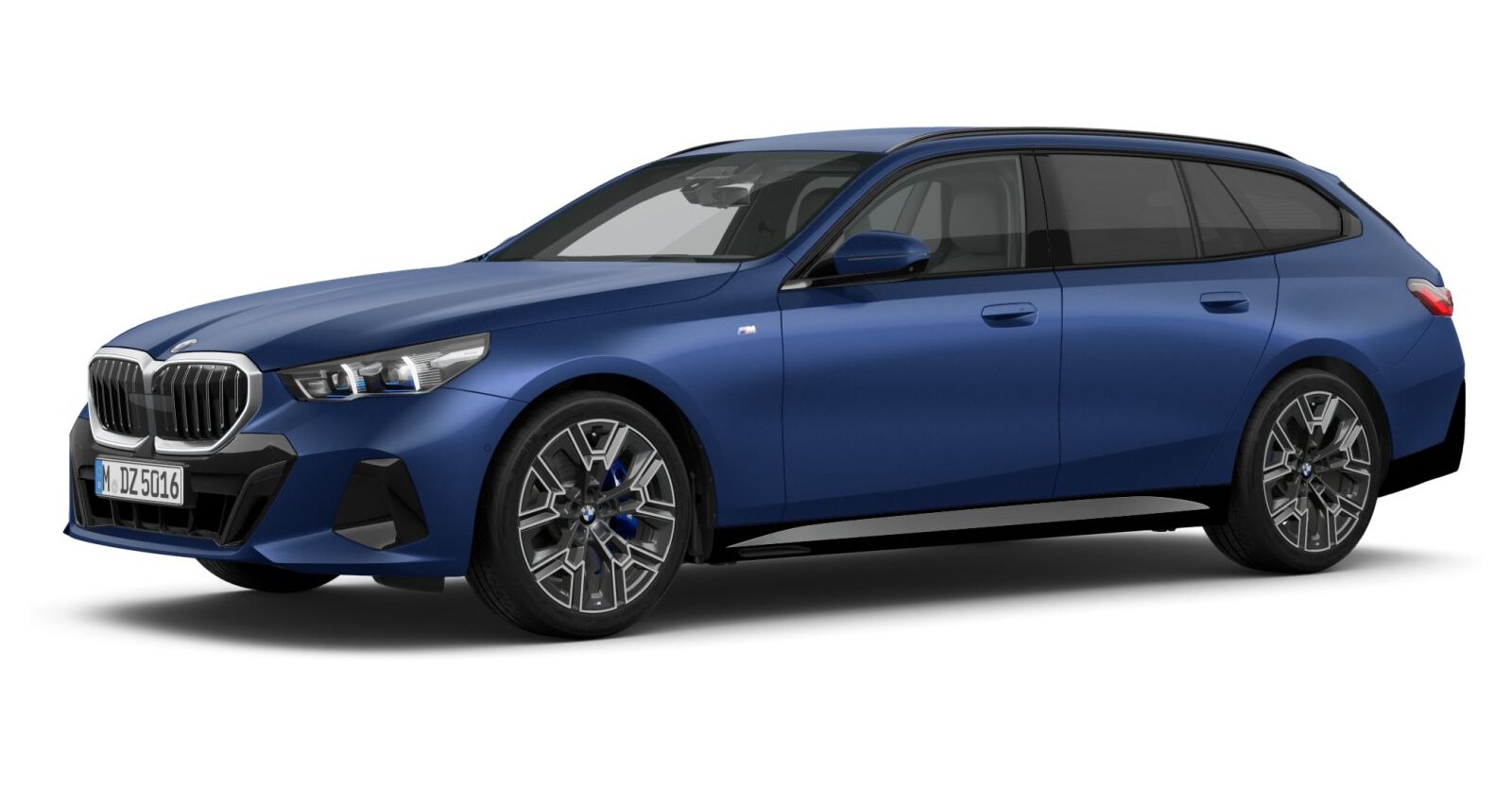 BMW BMW 5er in Blau von vorne BMW BMW 5er in Blau von vorne