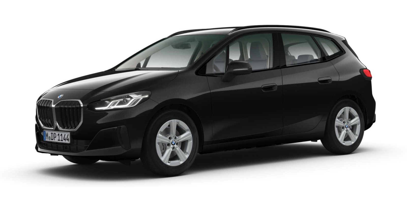 BMW BMW 2er in Schwarz von vorne