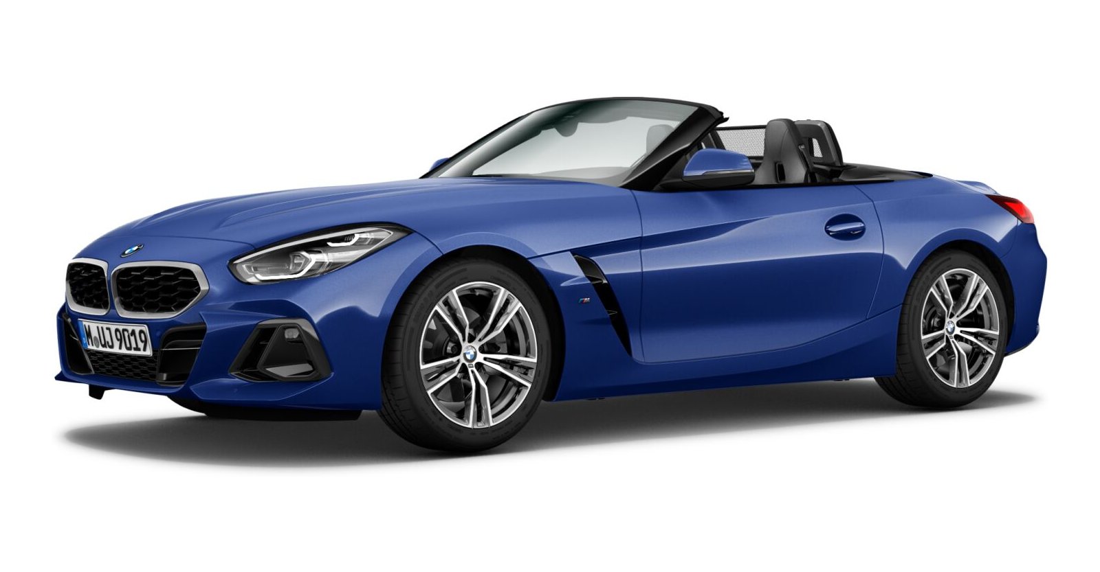 BMW BMW Z in Blau von vorne BMW BMW Z in Blau von vorne