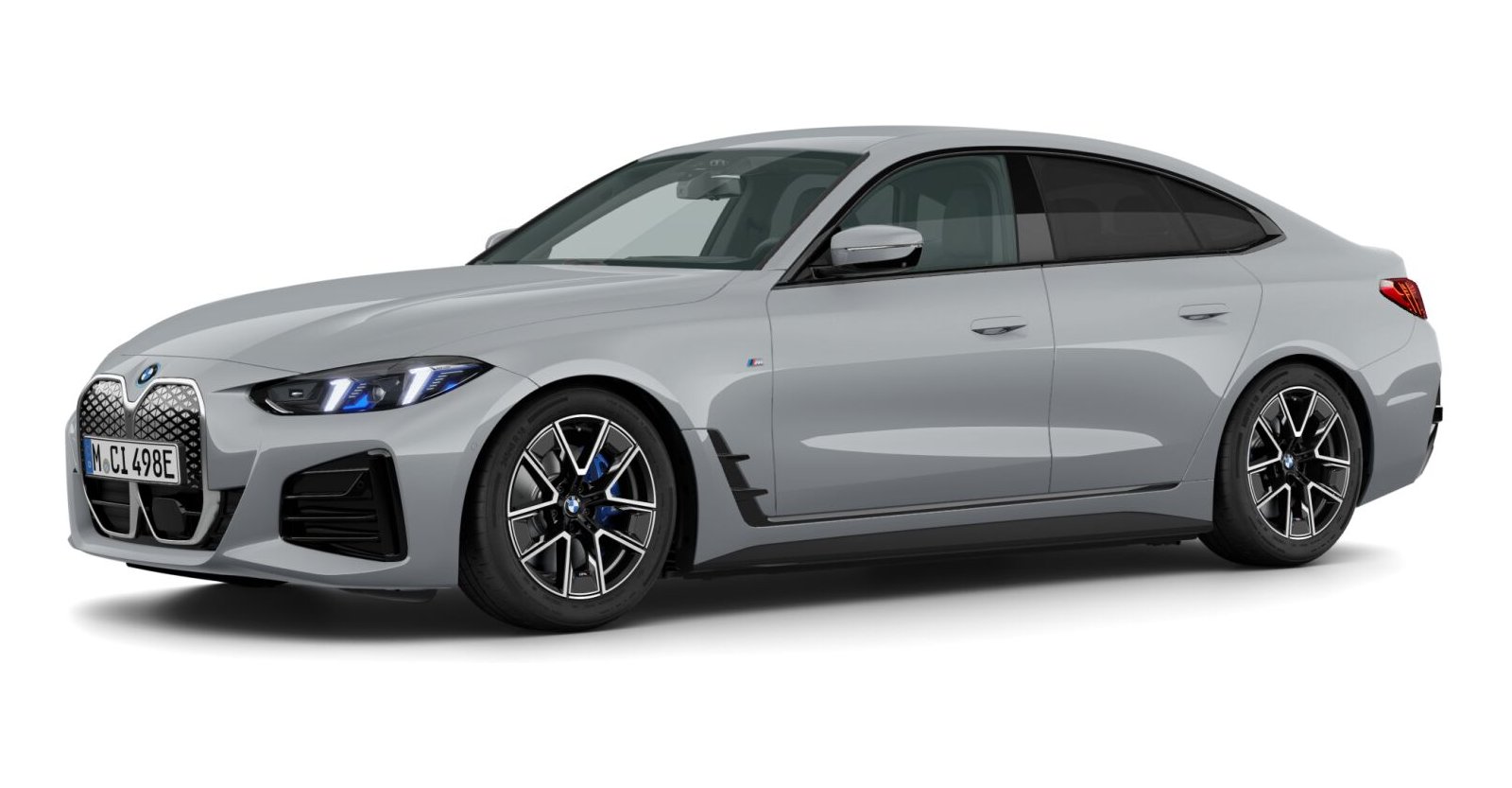 BMW BMW I in Grau von vorne