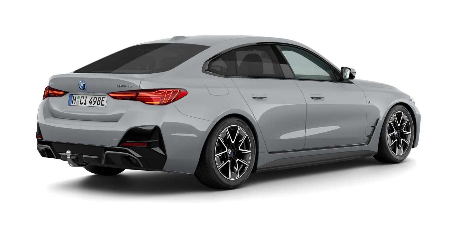 BMW BMW I in Grau von hinten