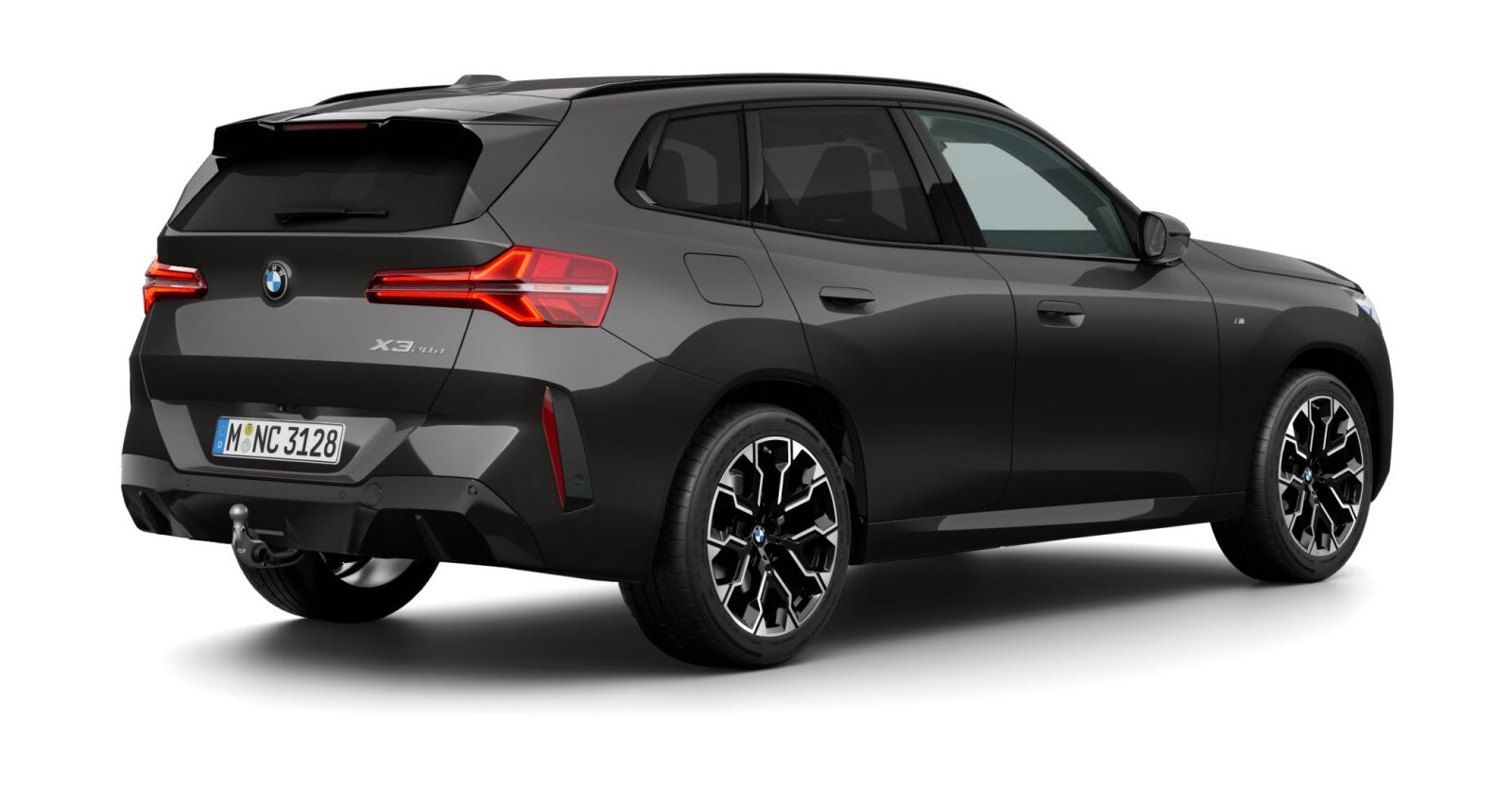 BMW BMW X in Grau von hinten BMW BMW X in Grau von hinten