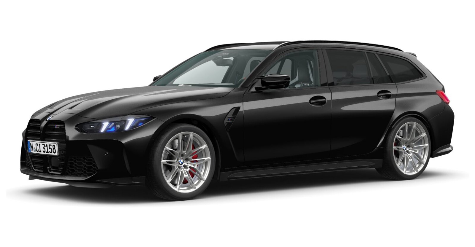 BMW BMW M in Schwarz von vorne