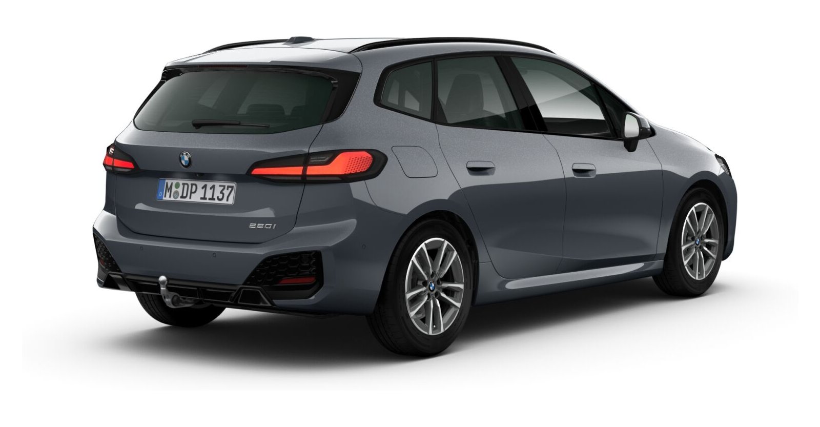BMW BMW 2er in Grau von hinten