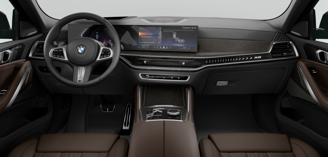 BMW BMW X im Innenraum von vorne