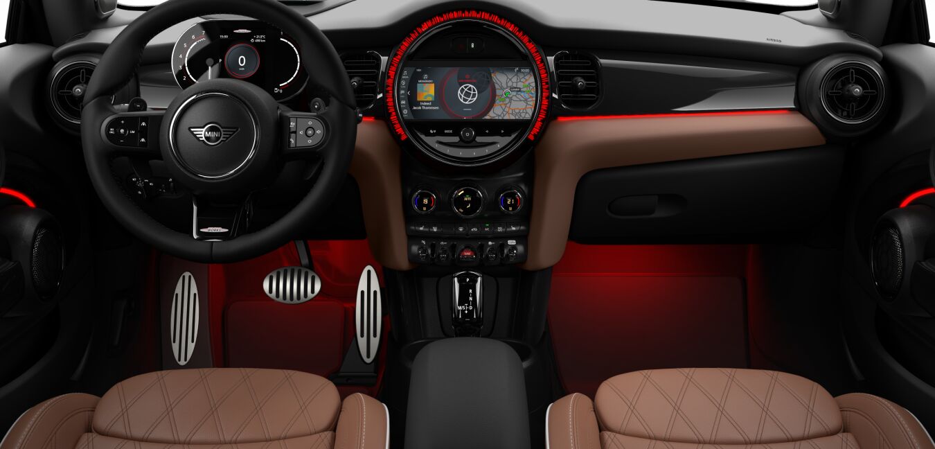 MINI MINI Cabrio im Innenraum von vorne