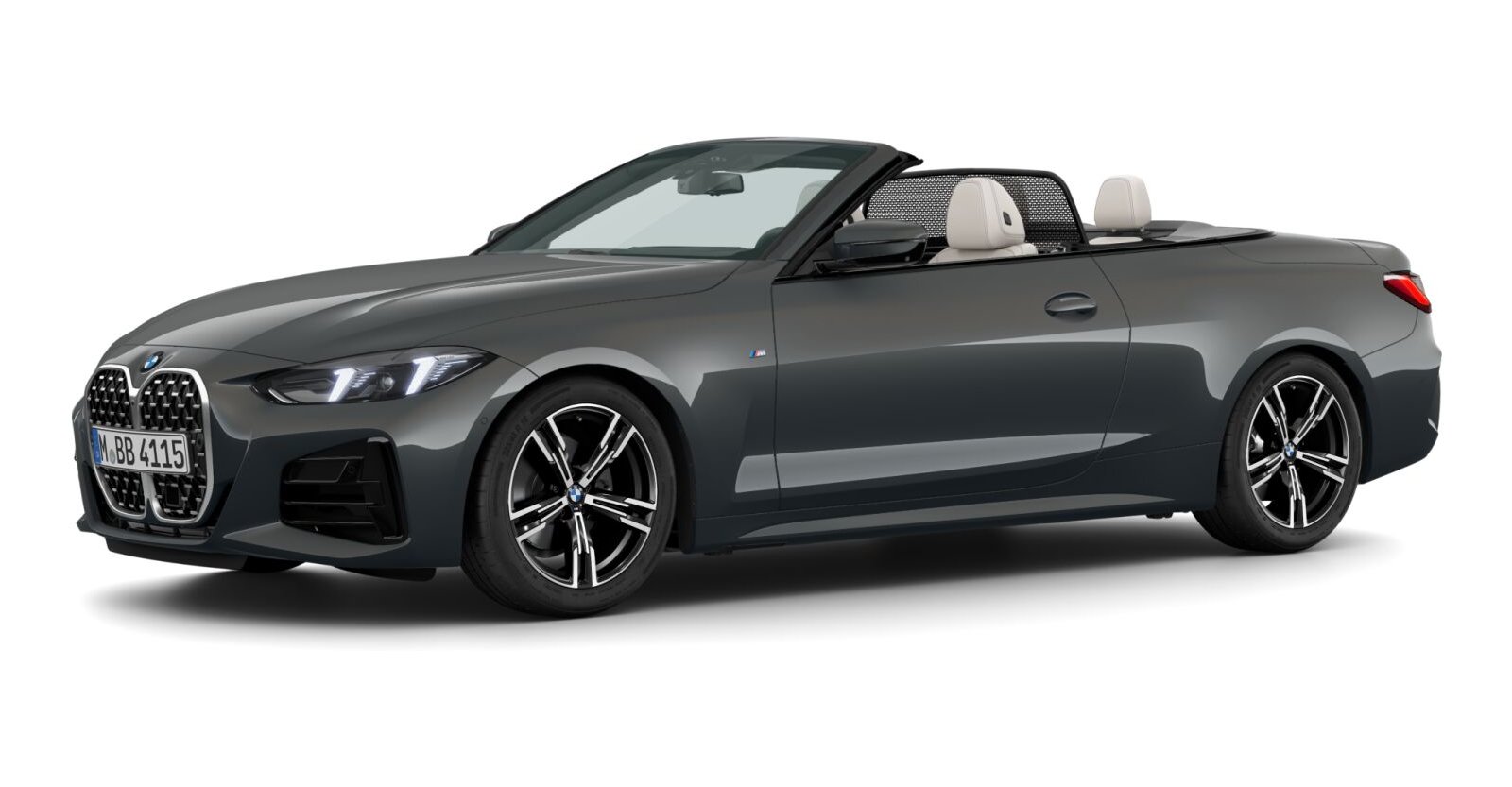 BMW BMW 4er in Grau von vorne