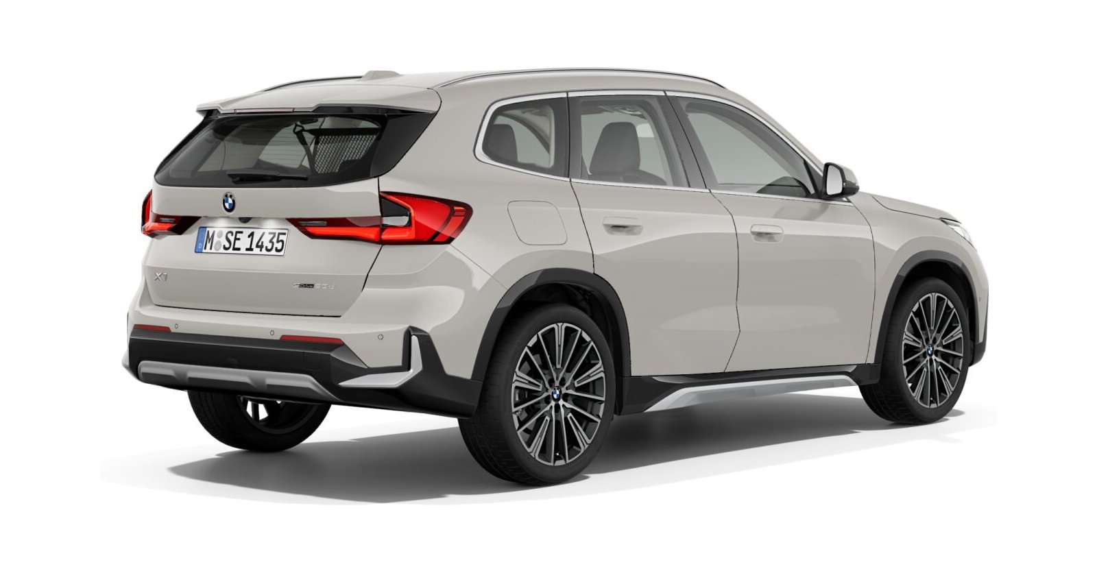 BMW BMW X in Grau von hinten BMW BMW X in Grau von hinten