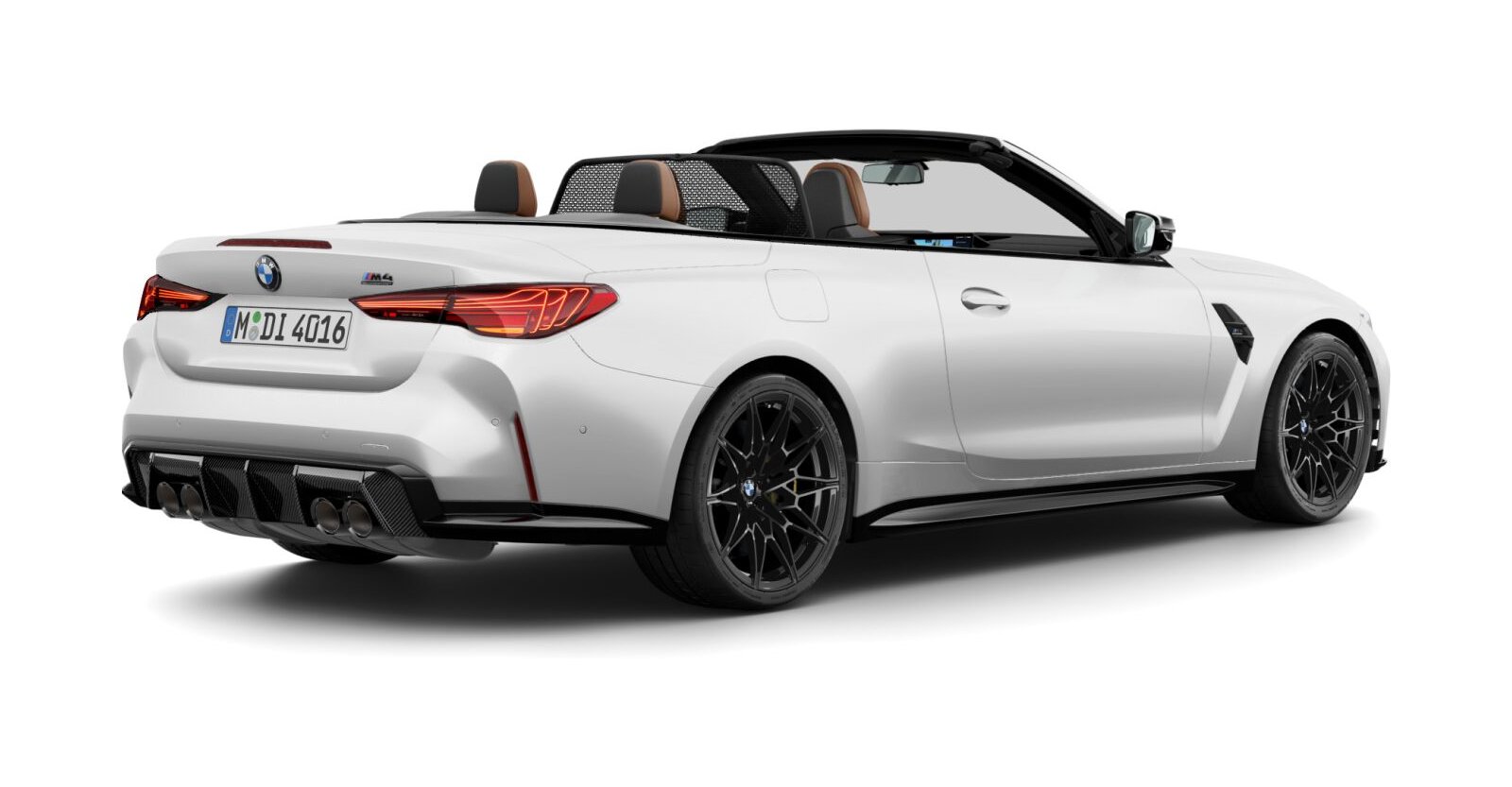 BMW BMW M in Weiß von hinten