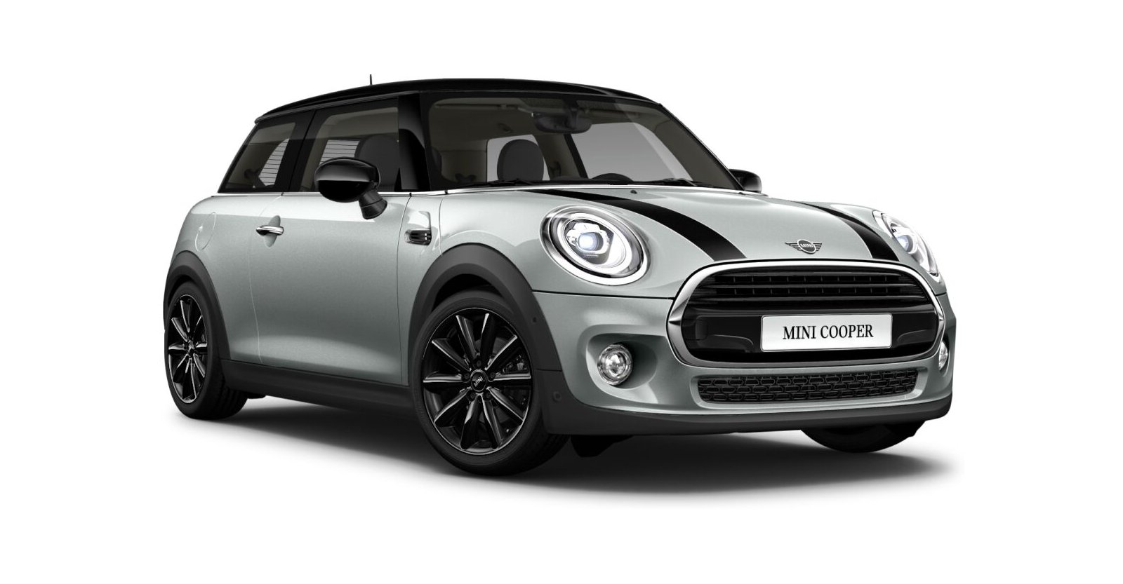 MINI MINI 3-Türer in Silber von vorne MINI MINI 3-Türer in Silber von vorne
