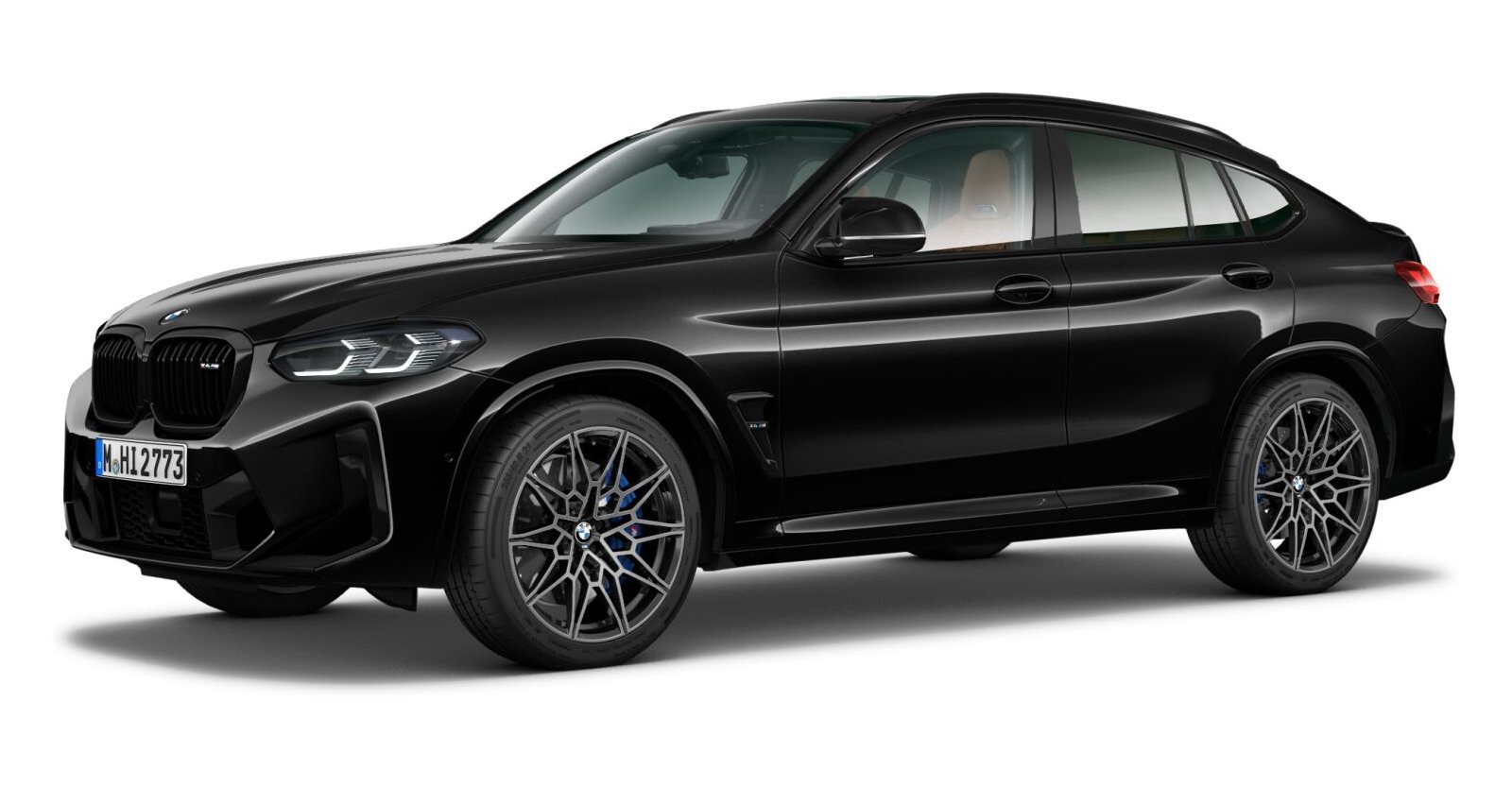 BMW BMW M in Schwarz von vorne BMW BMW M in Schwarz von vorne