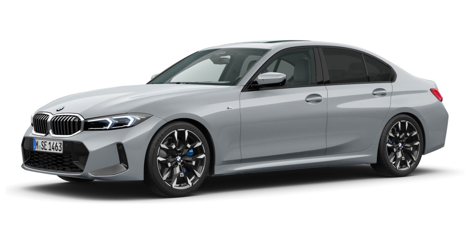BMW BMW 3er in Grau von vorne