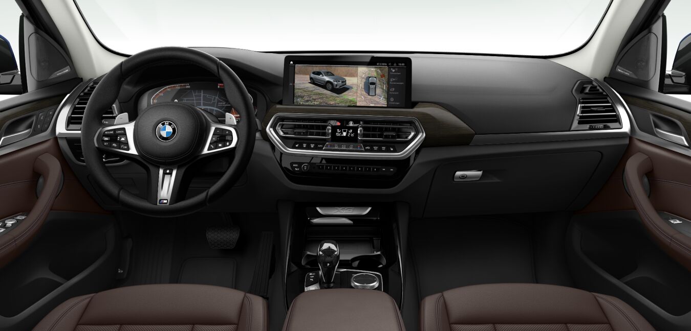 BMW BMW X im Innenraum von vorne