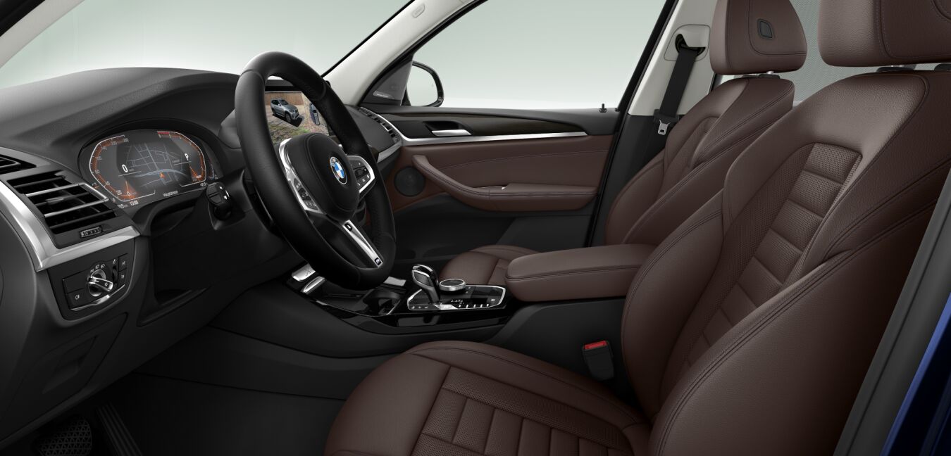 BMW BMW X im Innenraum seitlich