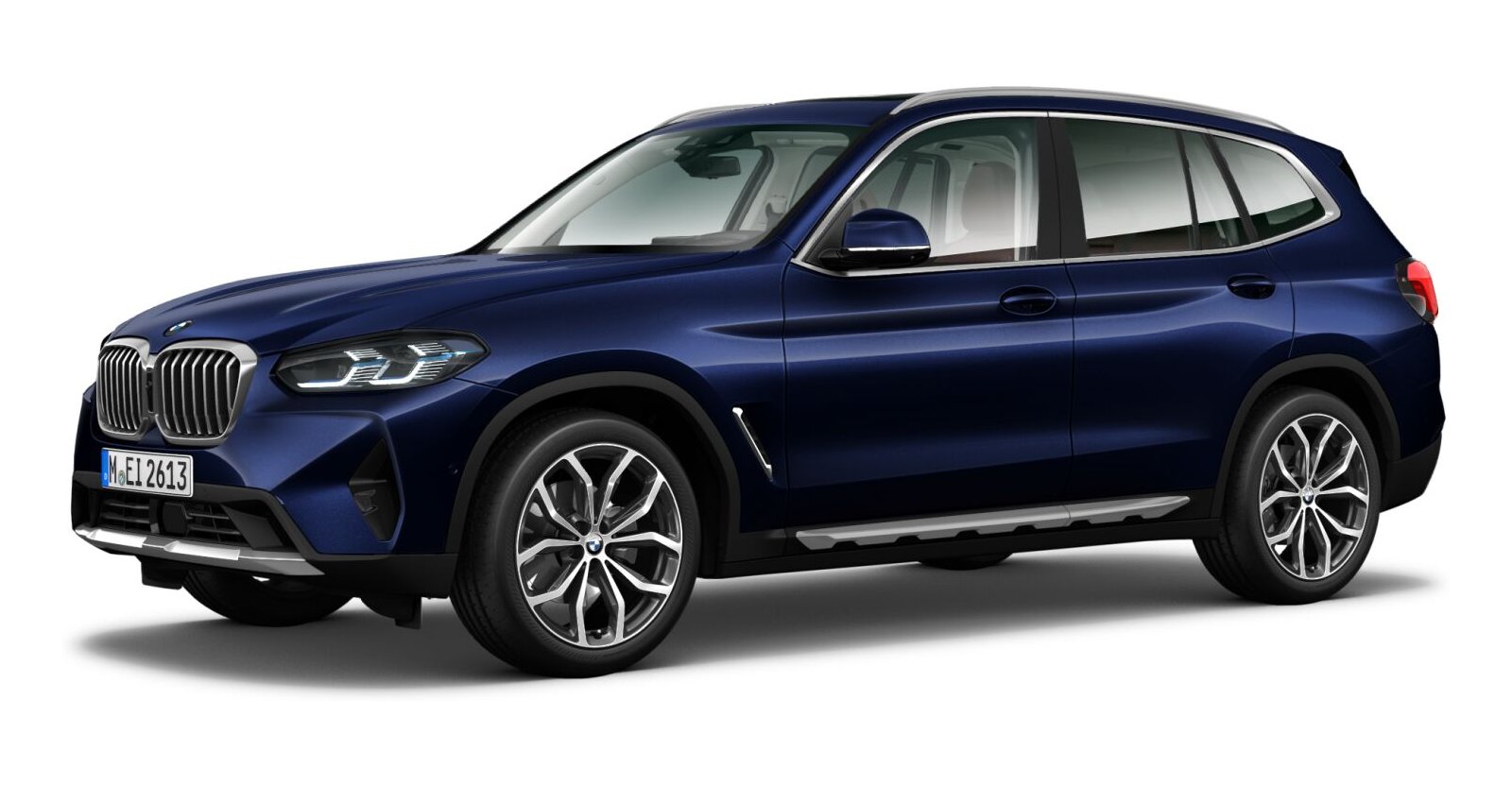 BMW BMW X in Blau von vorne