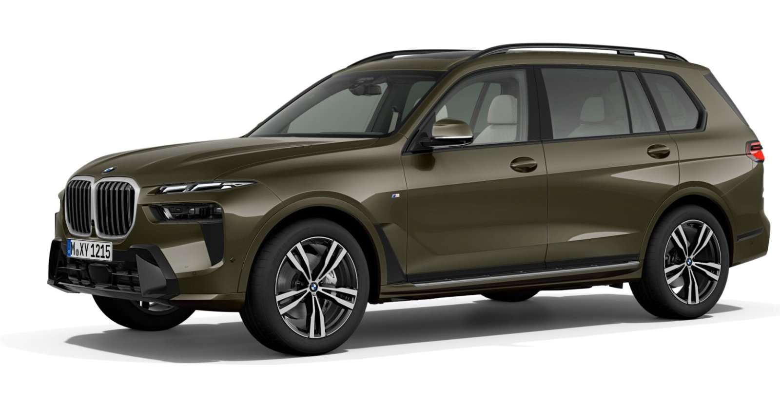 BMW BMW X in Grün von vorne