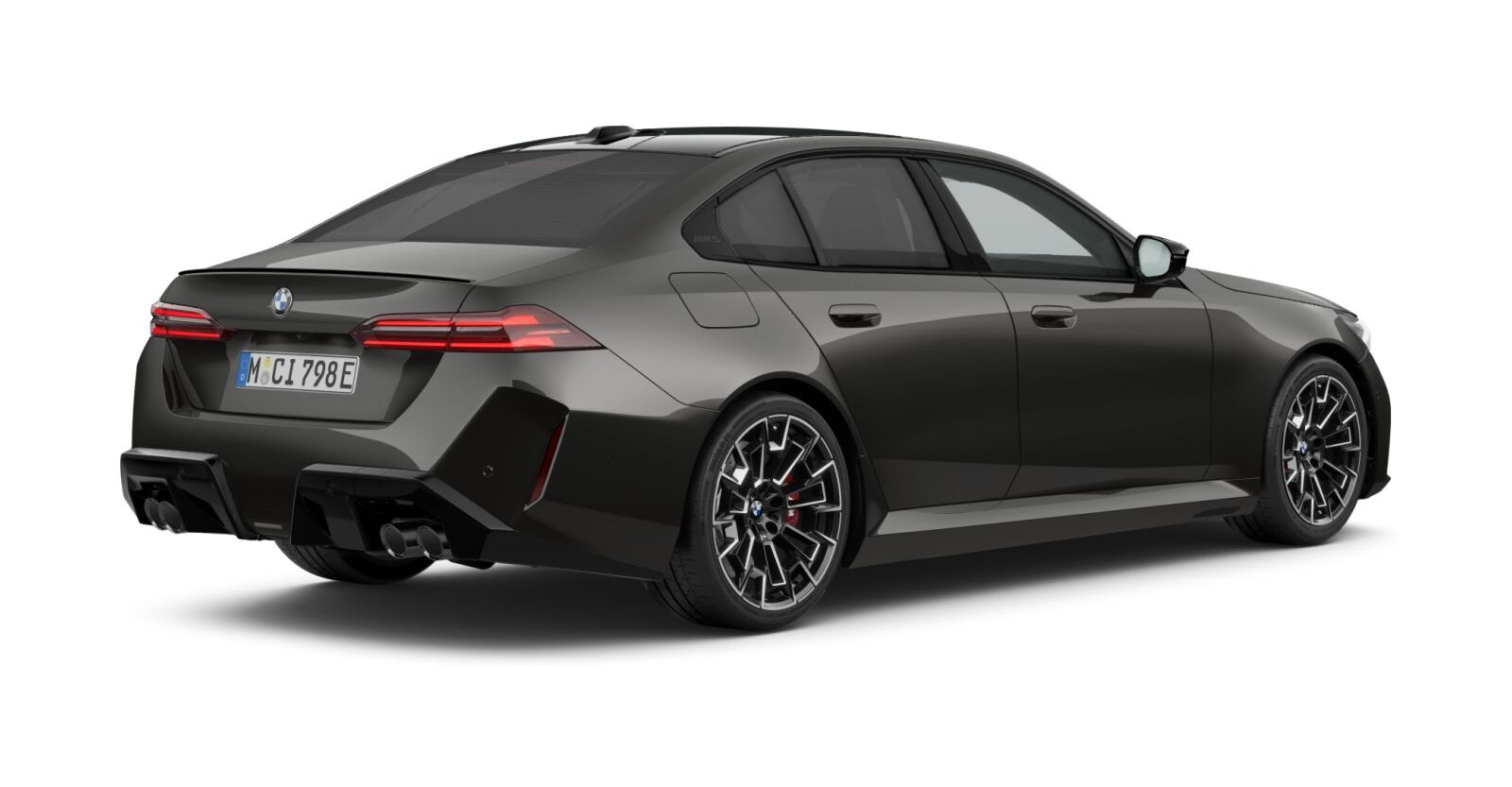 BMW BMW M in Grau von hinten