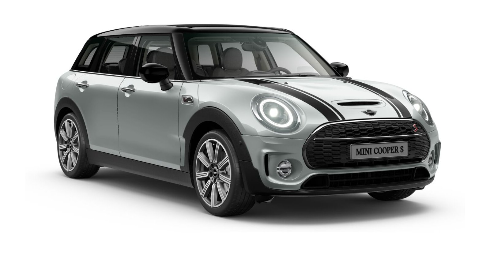MINI Cooper S Clubman in Silber von vorne MINI Cooper S Clubman in Silber von vorne