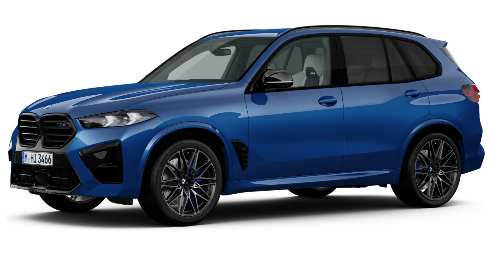 BMW BMW M in Blau von vorne BMW BMW M in Blau von vorne
