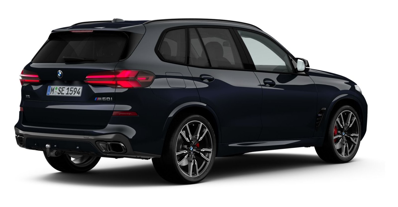 BMW BMW X in Schwarz von hinten BMW BMW X in Schwarz von hinten
