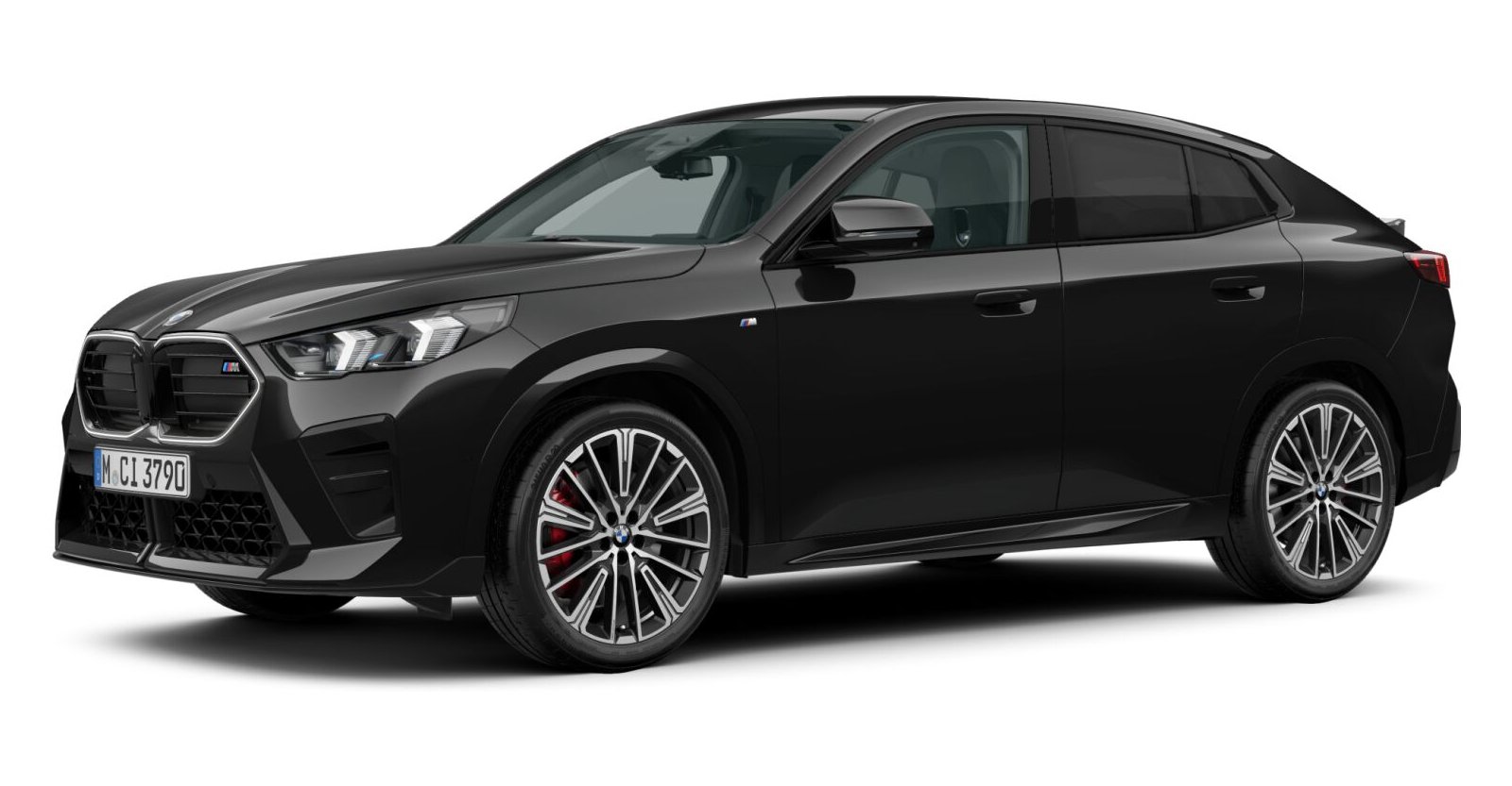 BMW BMW X in Schwarz von vorne
